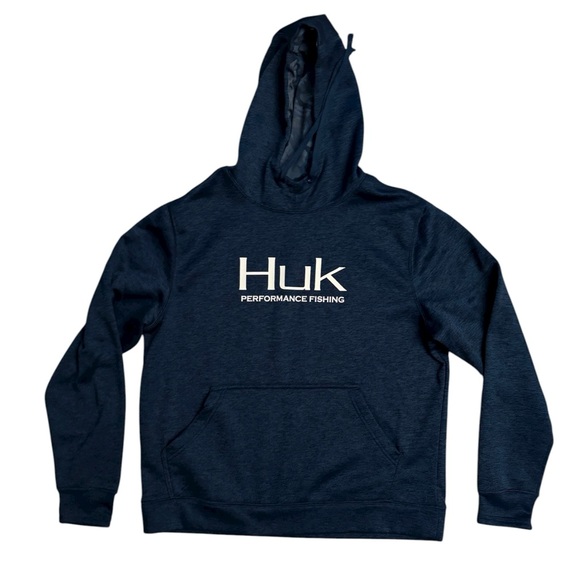 Huk Navy Hoodie - Picture 1 of 4